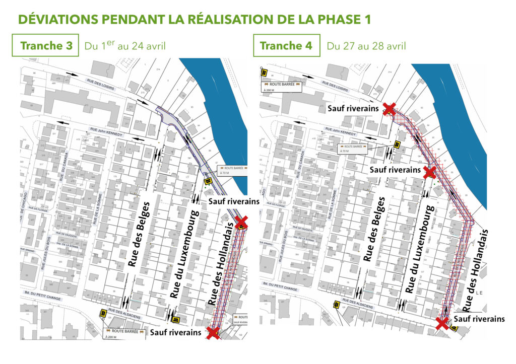 Déviations Phase 1, la suite